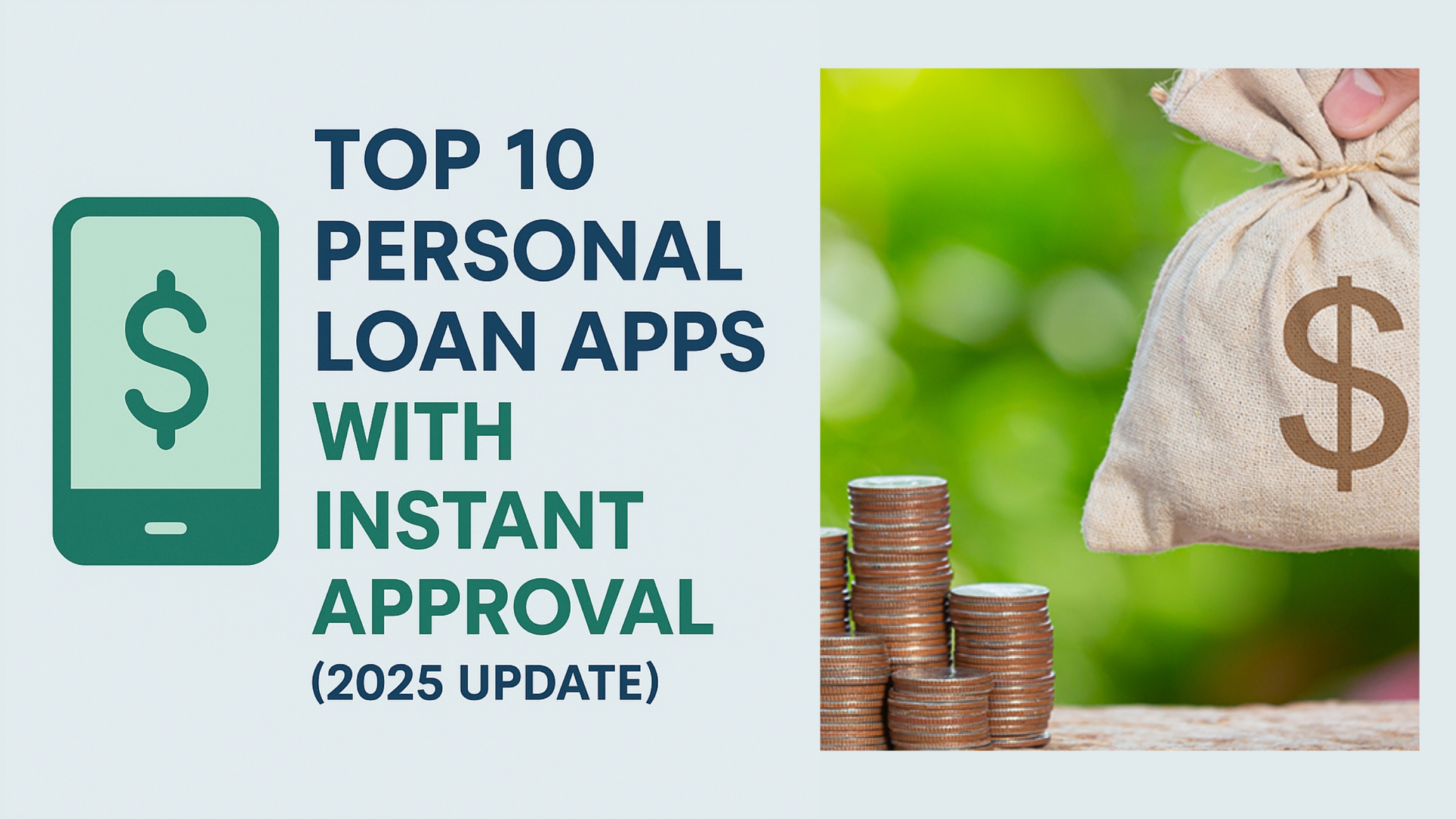 Top 10 Personal Loan Apps with Instant Approval (2025 Update)